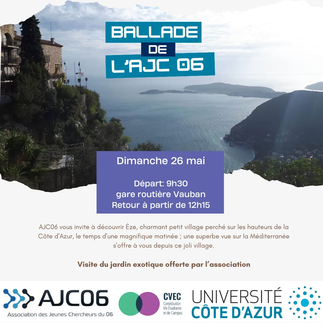 Affiche : PhD meet-up – Ballade de l’AJC06