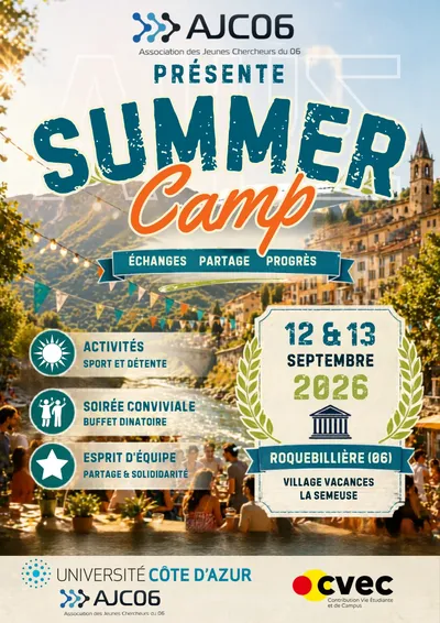 Affiche : Summer Camp 2026