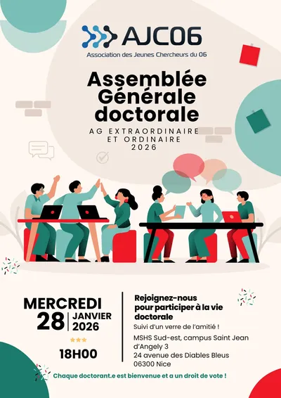 Affiche : Assemblée Générale 2026